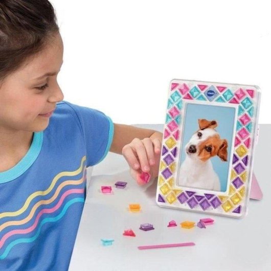 Kit de manualidades VTech Mosaic Magic Lights 71 piezas multicolor 2 modos de luz y música