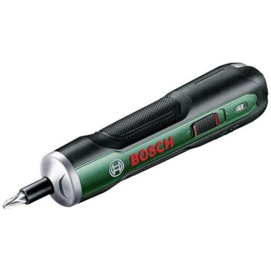 Parafusadeira Bosch PushDrive Sem Fios 3,6V 1,5Ah Push&Go 10 Pontas