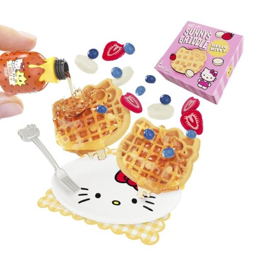 Kit Creativo MGA Miniverse Make It Mini Hello Kitty con Cibi in Miniatura