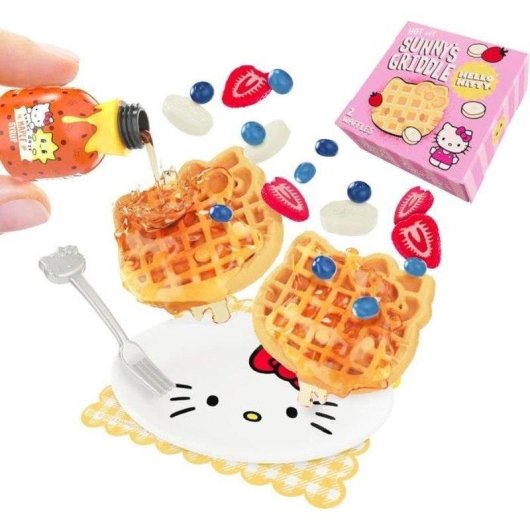 Kit Creativo MGA Miniverse Make It Mini Hello Kitty con Cibi in Miniatura