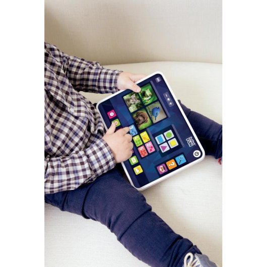 Tablet educativa infantil InfiniFUN 2 en 1 con teclado y 2 modos de juego