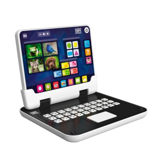 Tablet educativa infantil InfiniFUN 2 en 1 con teclado y 2 modos de juego