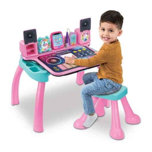 Bureau Interactif Musical 6 en 1 VTech MagiBureau Rosa 3-7 ans