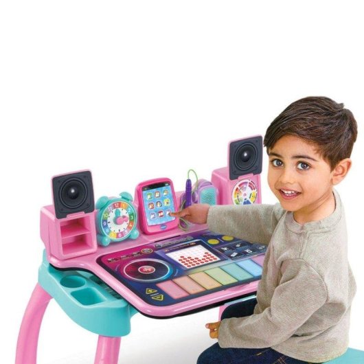 Bureau Interactif Musical 6 en 1 VTech MagiBureau Rosa 3-7 ans