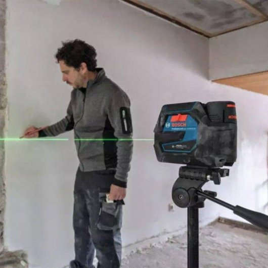 Livella laser Bosch GCL 12V-50-22 CG Professional 25 m verde senza fili