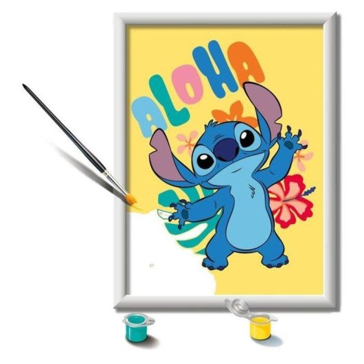 Kit di pittura a numeri Ravensburger Creart Kids Stitch 18x24 cm