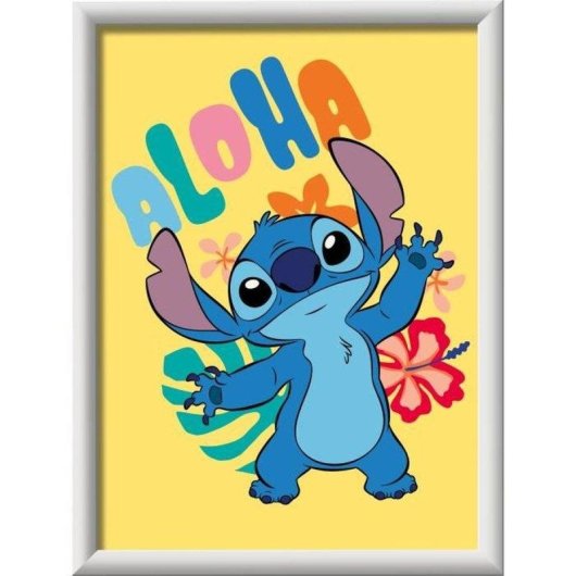 Kit di pittura a numeri Ravensburger Creart Kids Stitch 18x24 cm