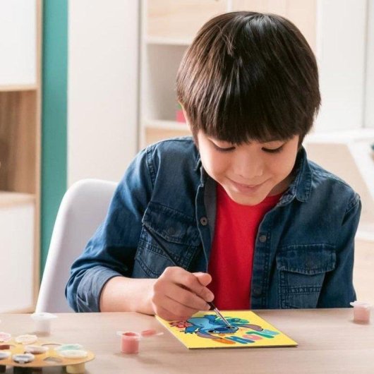Kit di pittura a numeri Ravensburger Creart Kids Stitch 18x24 cm