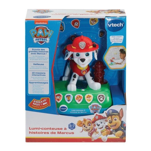 Cuentacuentos interactivo VTech PAW Patrol Lumi con luces y luz nocturna