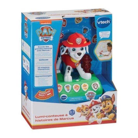 Cuentacuentos interactivo VTech PAW Patrol Lumi con luces y luz nocturna