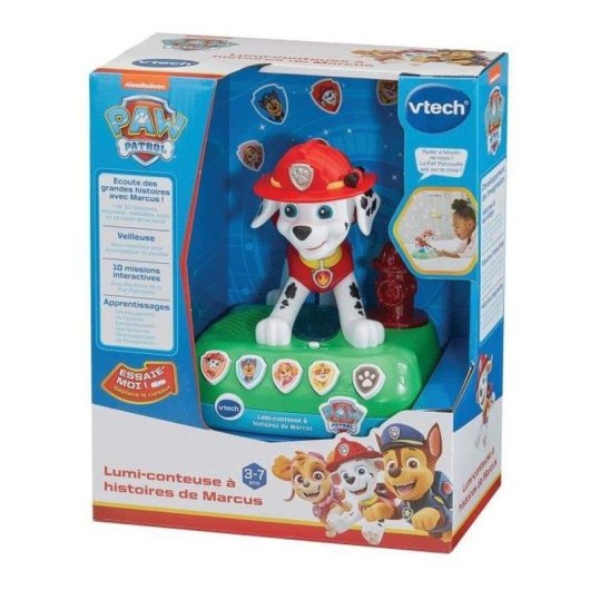 Cuentacuentos interactivo VTech PAW Patrol Lumi con luces y luz nocturna
