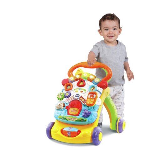 Andador Infantil VTech Super Talking 2 En 1 Con Panel De Actividades Multicolor