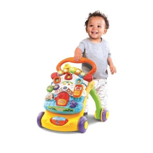 Andador Infantil VTech Super Talking 2 En 1 Con Panel De Actividades Multicolor