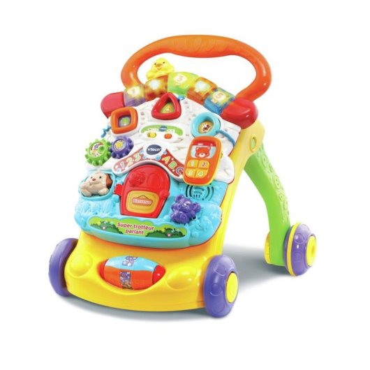 Andador Infantil VTech Super Talking 2 En 1 Con Panel De Actividades Multicolor