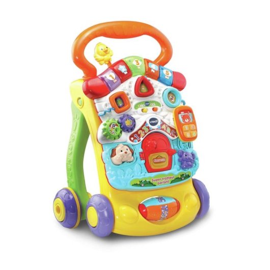 Andador Infantil VTech Super Talking 2 En 1 Con Panel De Actividades Multicolor