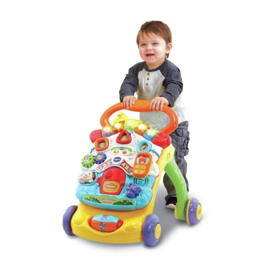 Andador Infantil VTech Super Talking 2 En 1 Con Panel De Actividades Multicolor