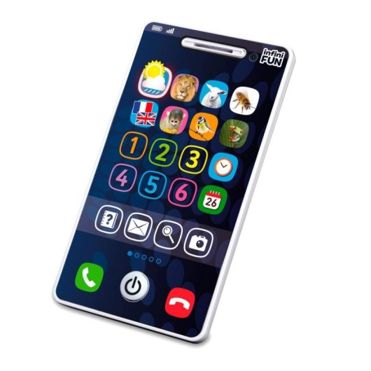 Smartphone Educativo InfiniFUN Bilingüe para Bebés y Pequeños (12+ Meses)