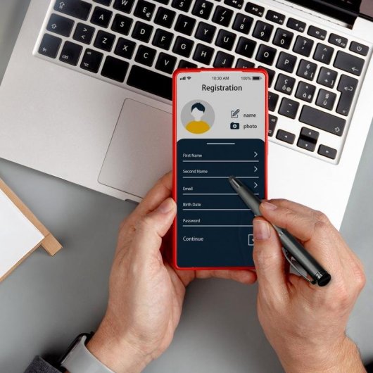 Touchpen 2in1 4smarts Ergo Rib mit Kugelschreiber Schwarz
