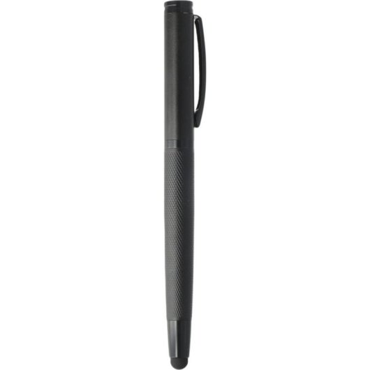 Touchpen 2in1 4smarts Ergo Rib mit Kugelschreiber Schwarz