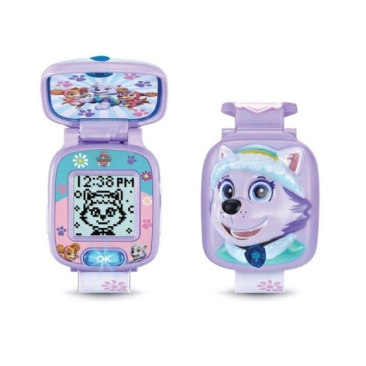 Kinderuhr VTech Paw Patrol Everest Interaktiv Lila LCD Display