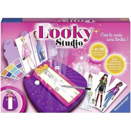 Kit de Diseño de Moda Ravensburger Looky Studio con LED para Niños