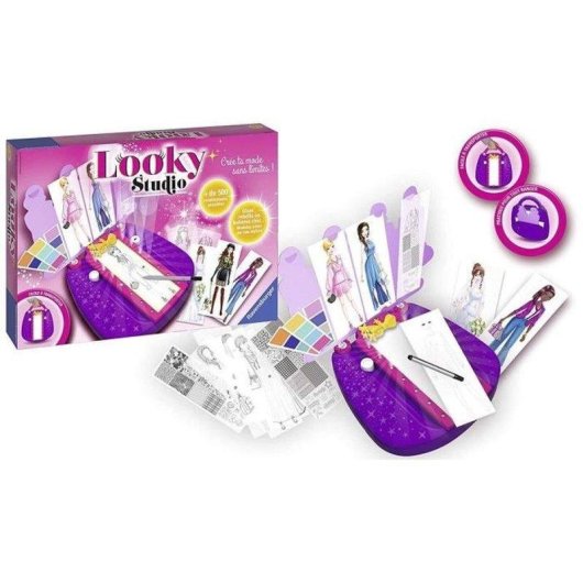 Kit de Diseño de Moda Ravensburger Looky Studio con LED para Niños