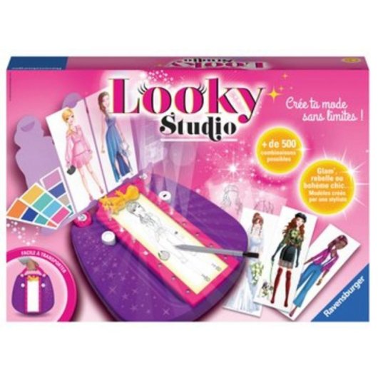 Kit de Diseño de Moda Ravensburger Looky Studio con LED para Niños