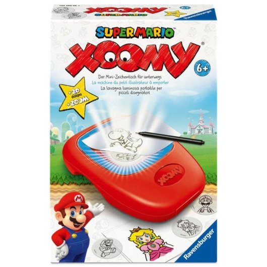 Kit de dibujo Ravensburger Xoomy Midi Super Mario con zoom y luz LED