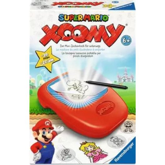Kit de dibujo Ravensburger Xoomy Midi Super Mario con zoom y luz LED