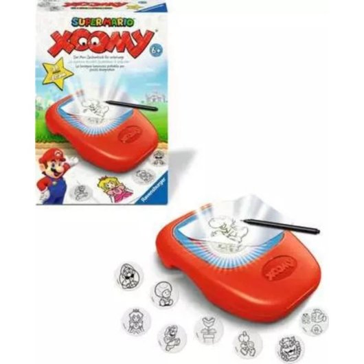 Kit de dibujo Ravensburger Xoomy Midi Super Mario con zoom y luz LED