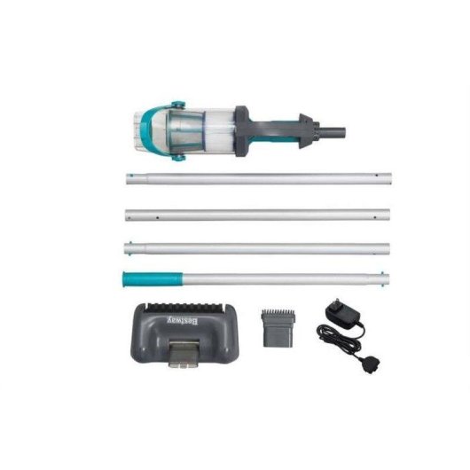 Aspirador de Piscina Mano Recargable Bestway AquaGrip 90 min 6,10 m