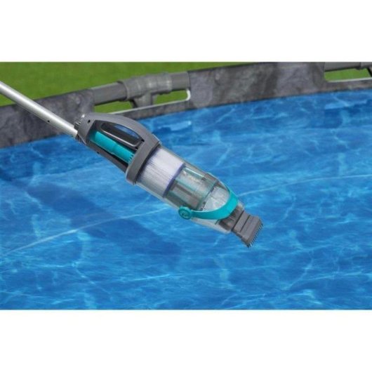 Aspirador de Piscina Mano Recargable Bestway AquaGrip 90 min 6,10 m