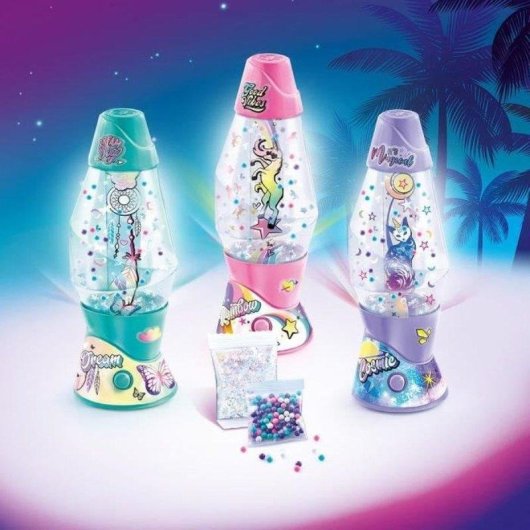 Kit DIY Mini Lampada a Lava Multicolore Canal Toys Style 4 Ever Rosa