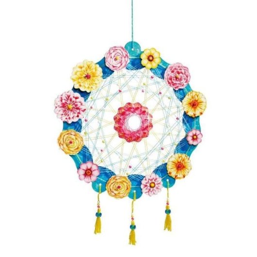 Kit Manu String Art Dreamcatchers Maxi Ravensburger 7 Atrapasueños LED
