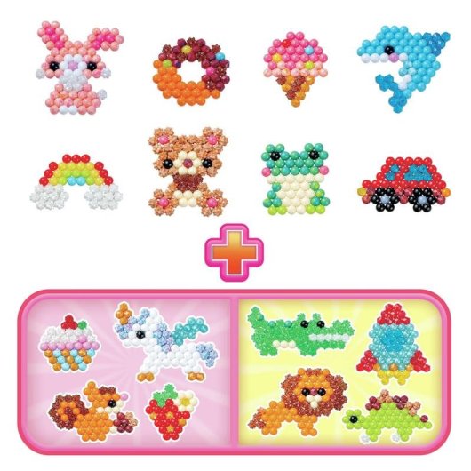 Kit Creativo Aquabeads Beginners Craft Studio con 900 Perline