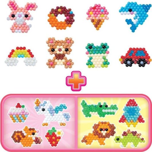 Kit Creativo Aquabeads Beginners Craft Studio con 900 Perline