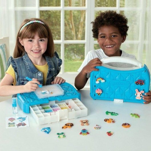 Kit Creativo Aquabeads Beginners Craft Studio con 900 Perline