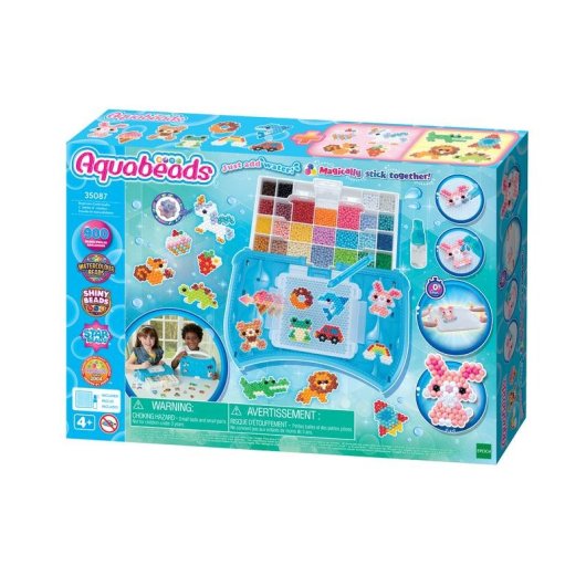Kit Creativo Aquabeads Beginners Craft Studio con 900 Perline
