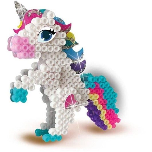 Kit de perles Beedz SES Creative Licornes 3D Multicolore Brillant