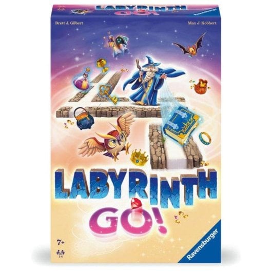 Jogo de Mesa Ravensburger Labyrinth Go! Family Speed 1-4 Jogadores 7+