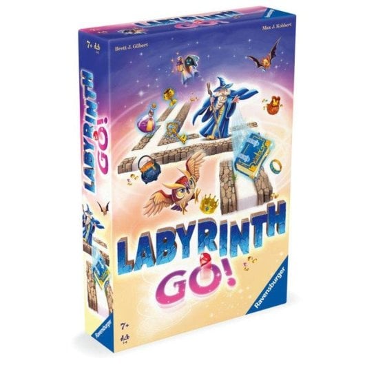 Jogo de Mesa Ravensburger Labyrinth Go! Family Speed 1-4 Jogadores 7+
