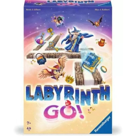 Jogo de Mesa Ravensburger Labyrinth Go! Family Speed 1-4 Jogadores 7+