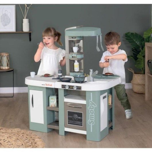 Cucina da Gioco Smoby Tefal Studio XL Bubble 360° Magic Bubble 34 Accessori