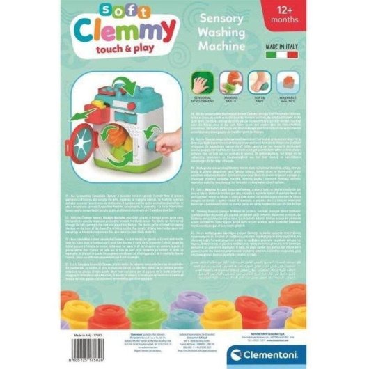 Lavatrice Sensoriale Clementoni Clemmy per 12-18 Mesi