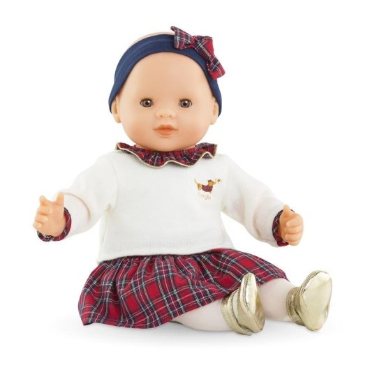 Bambola Corolle Mon Grand Poupon Suzanne 36 cm Corpo Morbido Occhi Assonnati