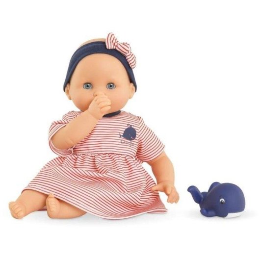 Bambola Bagnetto Corolle Calypso 30 cm Occhi Chiusi Aroma Vaniglia Giocattolo Baleina
