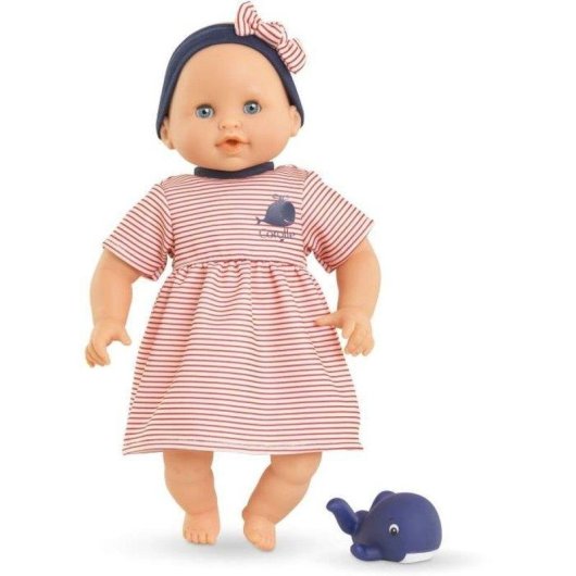 Bambola Bagnetto Corolle Calypso 30 cm Occhi Chiusi Aroma Vaniglia Giocattolo Baleina