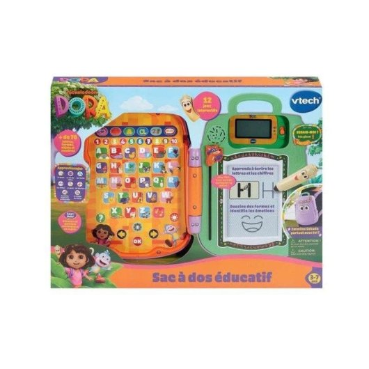 Mochila Educativa Interactiva VTech Dora Infantil 3-7 Años 13 Actividades Multicolor
