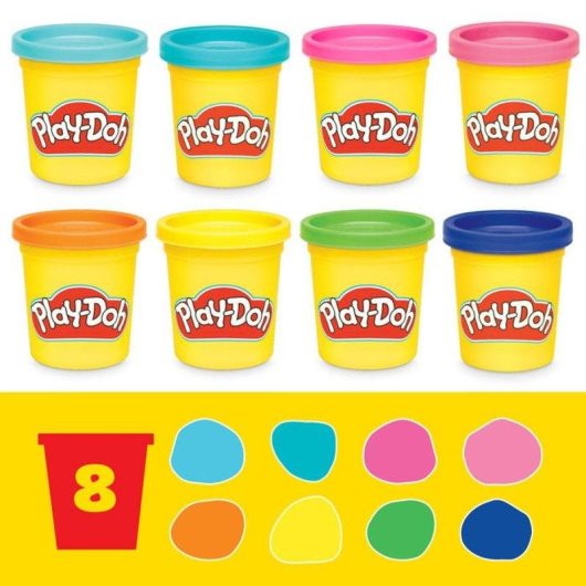 Pack de minisets de manualidades Play-Doh Mini Creative Bundle 4 sets 454 g