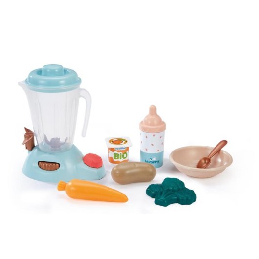 Valigetta di Cibo Infantile Ecoiffier 1834 - 8 Accessori di Gioco Simbolico